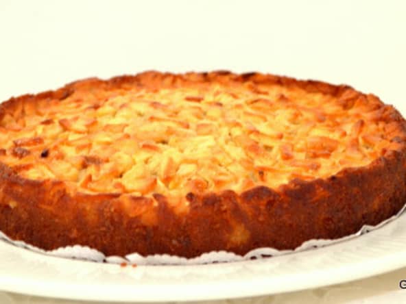 Gâteau aux pommes facile.