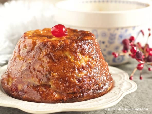 PUDDING aux fruits confits