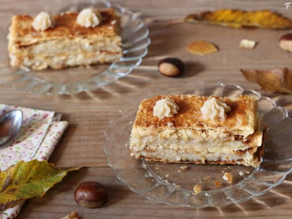 Mille feuilles aux marrons