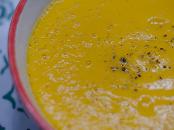 Velouté à la carotte