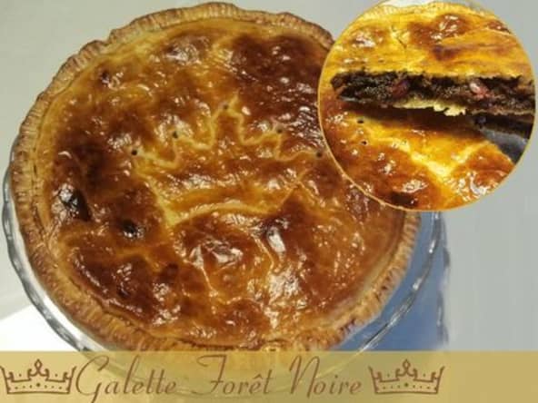 Galette des rois "Forêt Noire" pour l'Epiphanie
