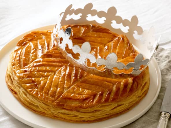 Galette des rois à la frangipane pour l'épiphanie