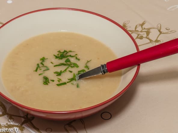 Soupe de panais au bacon