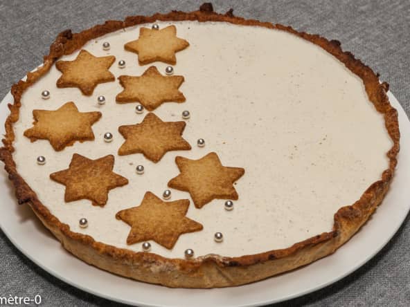 Tarte étoilée à la panna cotta
