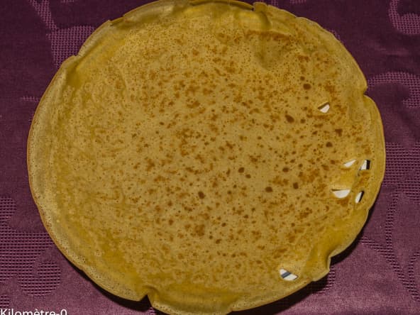 Pâte à crêpes sucrées