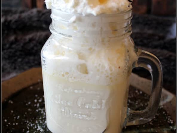 Chocolat blanc viennois vanille coco , comme un Rafaello