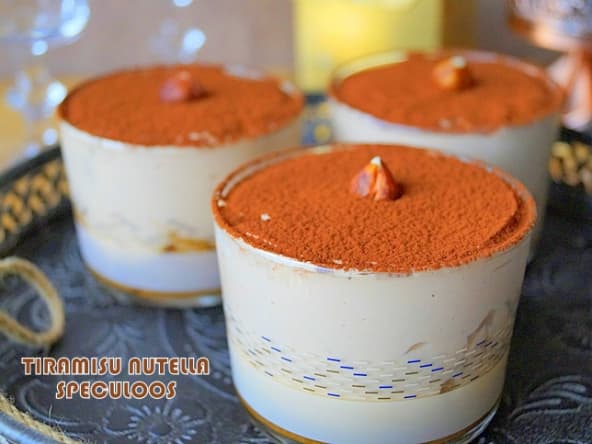 Tiramisu au Nutella & spéculoos
