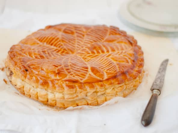 Galette des rois originale aux noix de pecan et bergamote