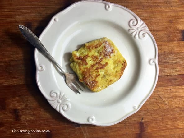 Le pain perdu au rhum et au beurre salé d'Eva