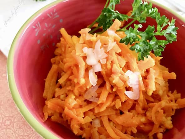 Rillettes de carottes aux cacahuètes pilées