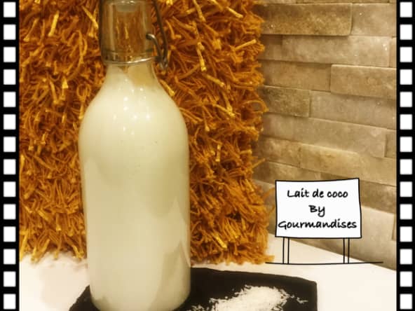 Lait de coco fait maison