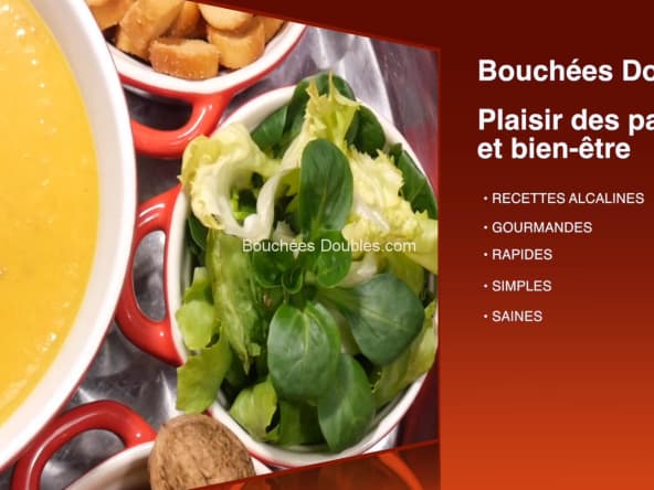 Potage « rééquilibrage alimentaire » aux fruits et légumes