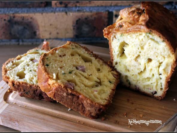 Cake aux restes de raclette