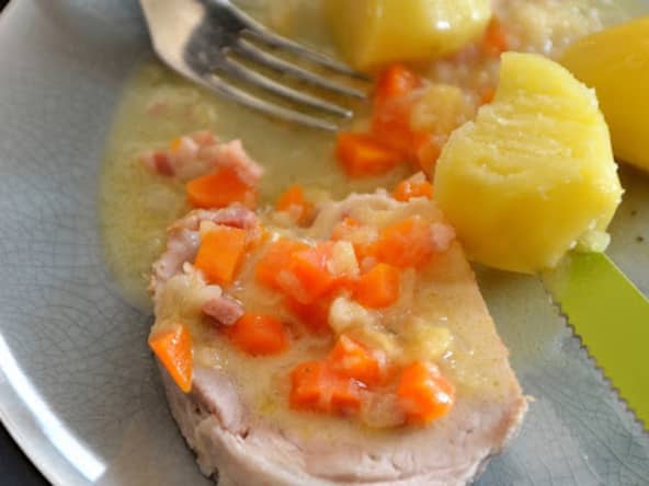 Filet de porc au cidre doux et parfumé