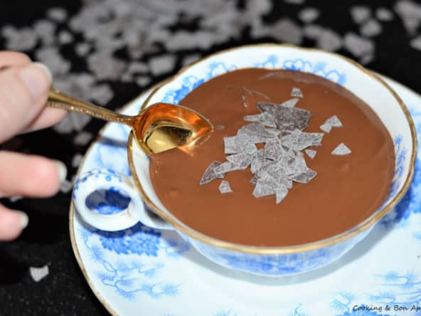 Crème chocolat sans lait et sans oeufs