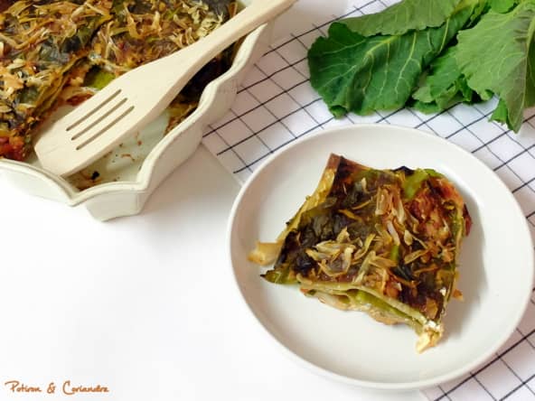 Lasagnes au chou et à la ricotta 