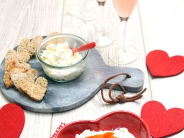 Tartinade muy caliente pour la Saint-Valentin