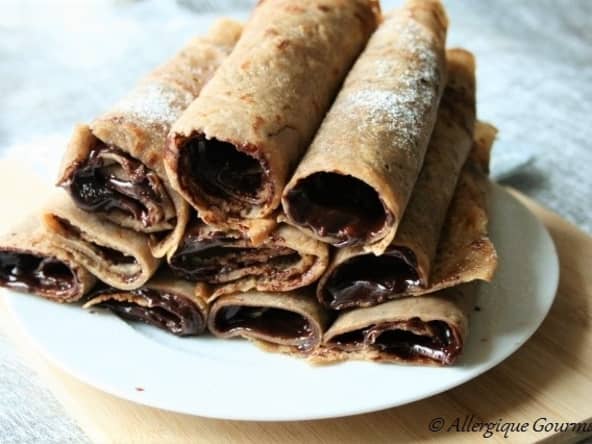 Crêpes sans gluten à la châtaigne