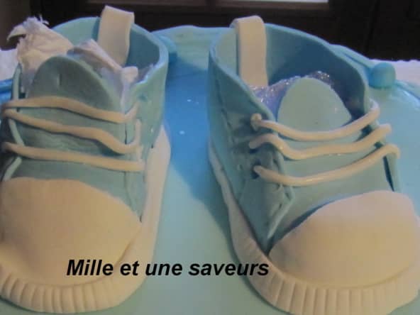 Comment réaliser des converses en pâte à sucre