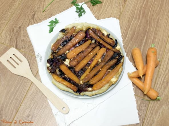 Tarte tatin à la carotte