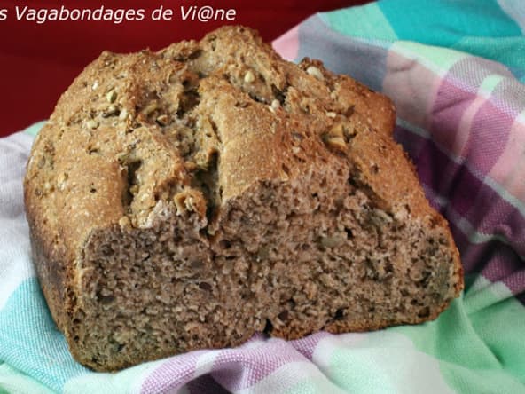 Pain complet au lait ribot et aux graines en M. A. P.