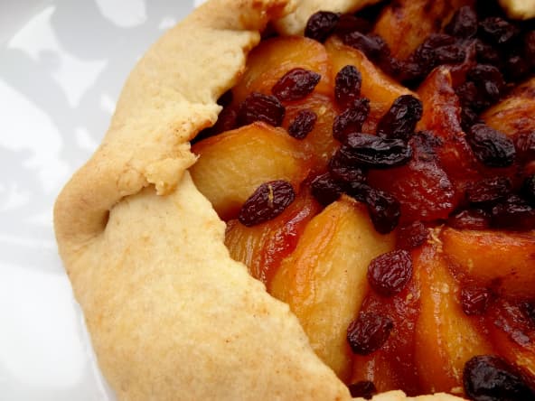 Tarte rustique aux pommes - Halieta z jablykami (Biélorussie)