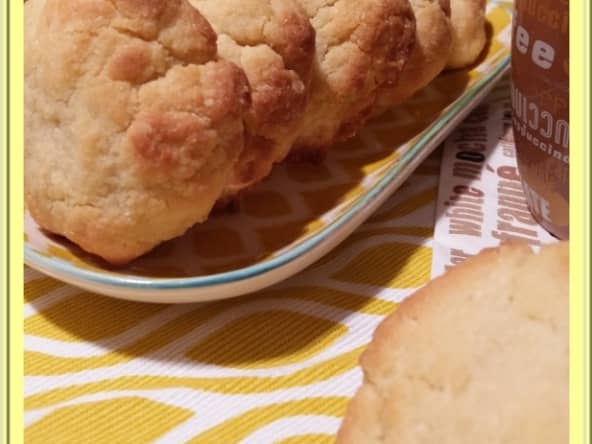 Les helenettes, biscuits moelleux aux jaunes d’oeufs