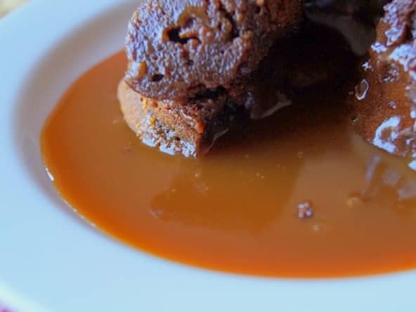 Chocolate Lava Cake au caramel beurre salé