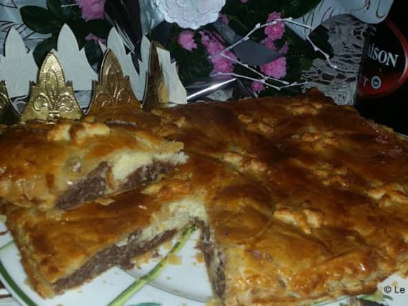 Galette des rois originale frangipane et chocolat