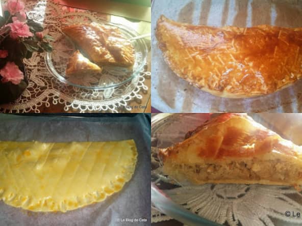 Galette pralinée façon Chausson ou Demi-lune