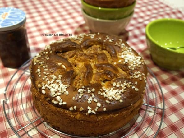 Brioche celte au pralin