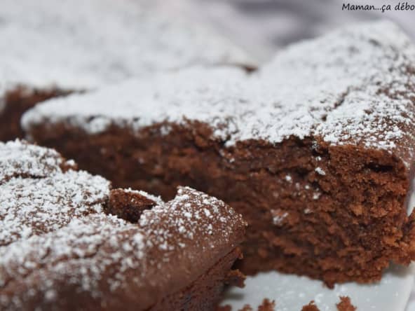 Gâteau au chocolat sans oeuf 