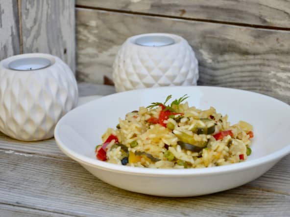 Risotto aux légumes