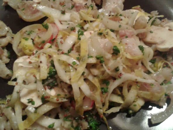 Salade de pieds de veau