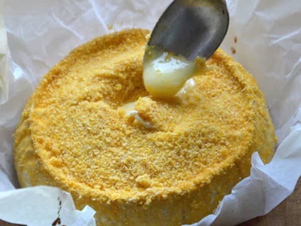 Camembert mariné au calva