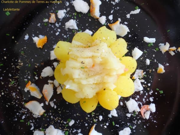 Charlotte de pommes de terre au Haddock