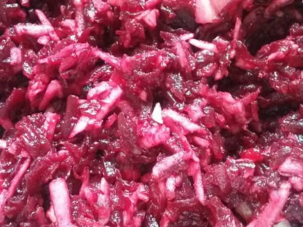 Salade de betteraves à la polonaise