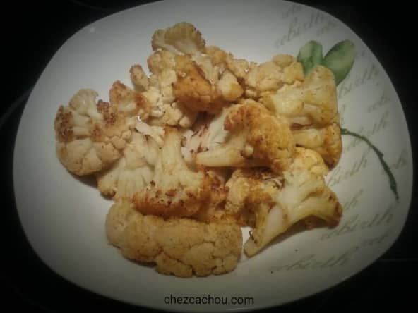 Chou-fleur rôti au four pour changer du gratin