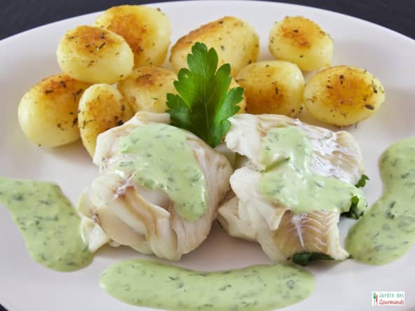 Cabillaud vapeur de persil