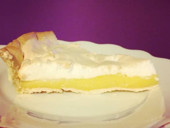 Tarte au citron meringuée