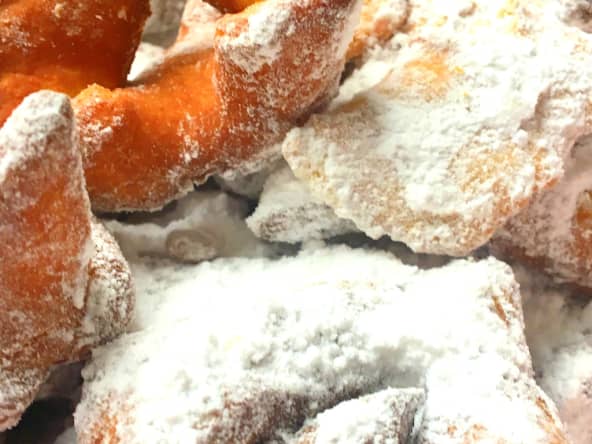 Bugnes au four qui finissent en friture parce que c’est comme ça