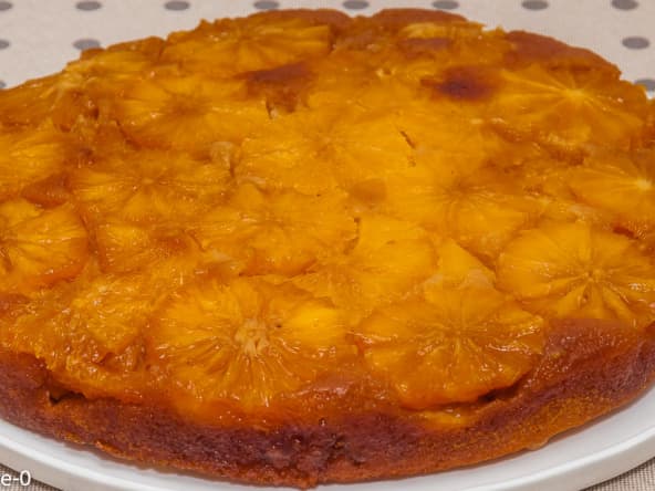 Gâteau renversé aux oranges facile et gourmand