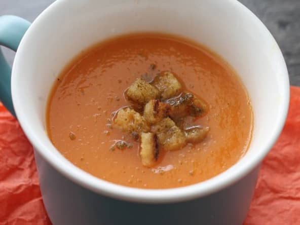 Velouté carotte cumin