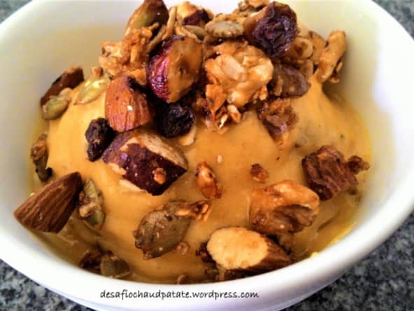 Sorbet 100% fruit: mangue, banane et figue