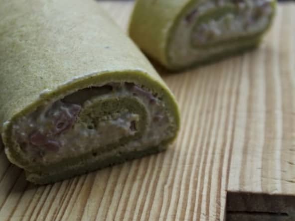 Poireaux cachés en gâteau roulé