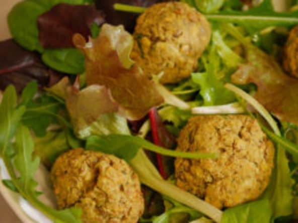 Falafels de lentilles corail