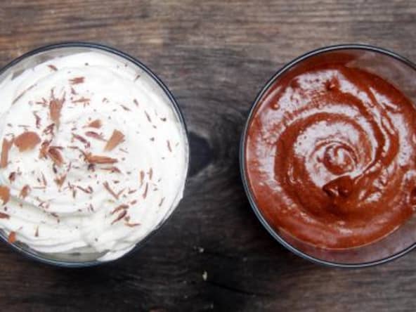 Mousse au chocolat.