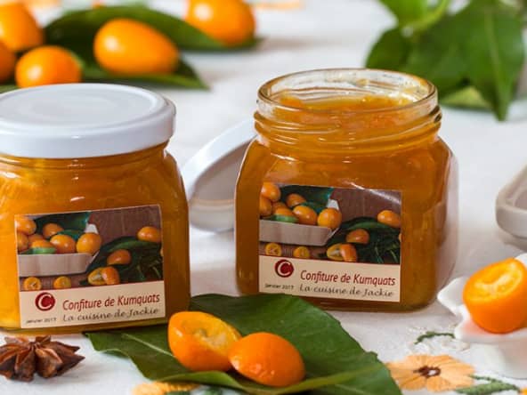 Confiture de kumquats parfumée à la badiane