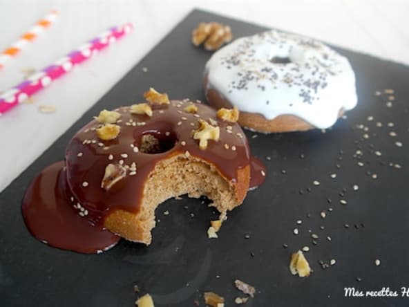 Donut complet à l'épeautre et au teff sans beurre et sans lactose