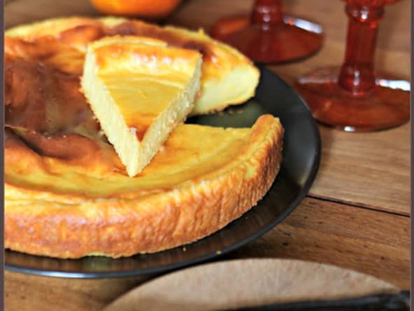 Gâteau à la semoule et ricotta